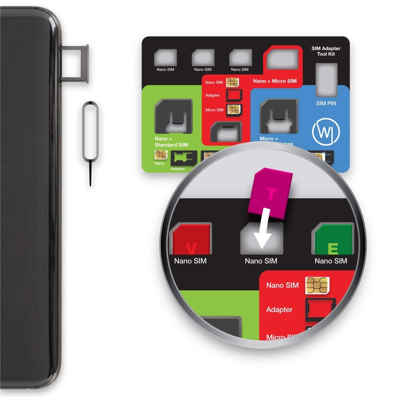 Wicked Chili 8-in-1 Multi SIM Card Tool for All SIM