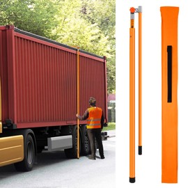 15FT Load Height Measuring Stick - Height Stick for Semi Trucks, Standard & Metric Measurements, Truck Height Measuring Stick with Bag & Adjustable Pole, Meter Stick for Trucks Car Haulers &Trailers