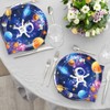 40Pcs Outer Space Birthday Party Supplies For 20 Guests -
