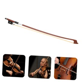 Vaguelly Violin Bow Violin Wand Musical Guitar Parts Guitar Bow Music Accessories Violin Accesories Violin Instrument Parts Guitar Accessories Fiddlestick Student Wood Replace