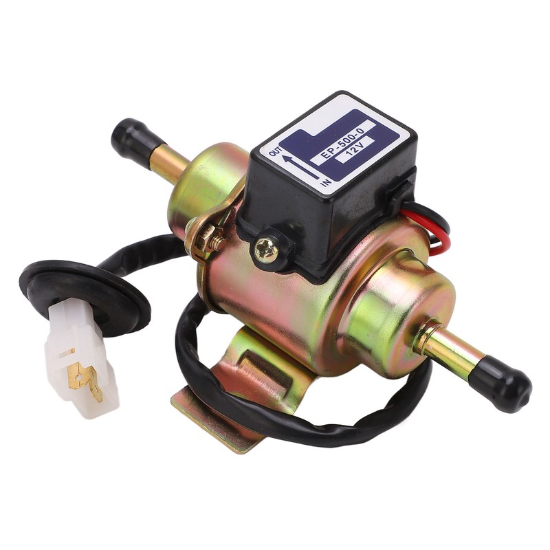 Electric Fuel Pump Universal 12V 0.03‑0.04MPa 110L/H 1.0‑1.3A EP 500
