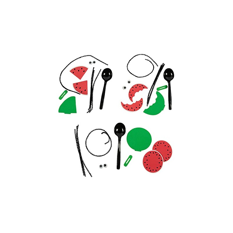 Fun Express Summer Ant Spoon Craft Kit - Makes 12