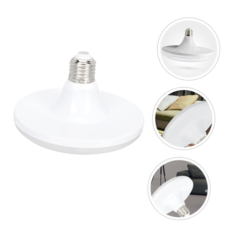 Operitacx High-Power Led Flying Saucer Bulb E27 Replacement for Mining