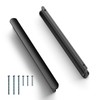 Cobbe Elite 10 Pack Elegant Matte Black Cabinet Pulls, 5