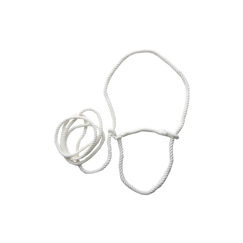 Equine Outlet Adjustable Small Rope Halter - Pony, Sheep, Llama,