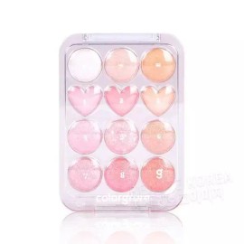 Seller Hub [셀러허브][컬러그램] 컬러그램 눈토리얼 아이 팔레트 04 봄브더하기여쿨은사랑 (S16482357) [SellerHub][ColorGram] ColorGram Eye Tutorial Palette 04 Spring Bderhagi Ye Cool Is Love (S16482357) [Basic]