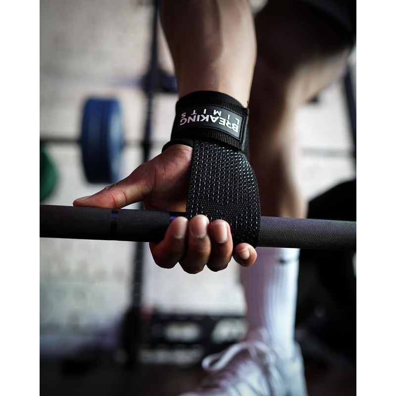 Breaking Limits Fast Grip Lifting Straps Strength Training - Non-Slip