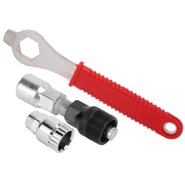 Herramienta de extracción de manivela de bicicleta KEENSO, extractor de manivela de bicicleta, para cualquier soporte inferior tipo estriado de 20 dientes, herramienta universal de extracción de maniv Herramientas De Reparación De Bicicletas