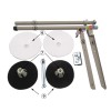 CKPSMS Thread Stand With 2 Spools FOR Industrial Sewing Machines