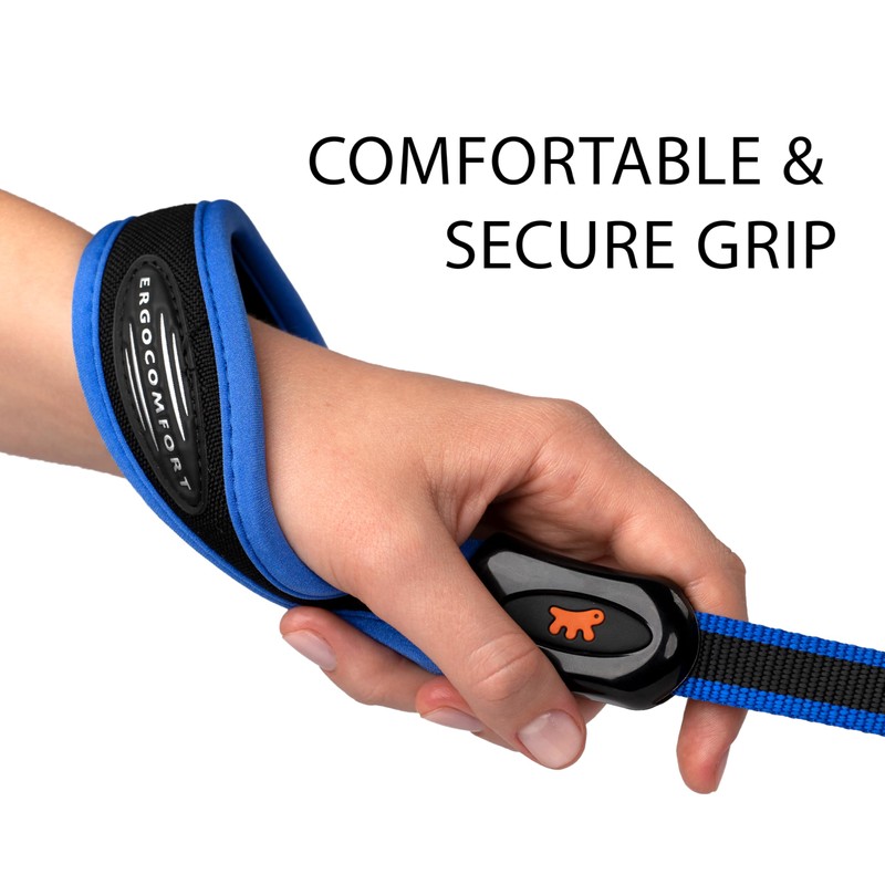Ferplast ERGOCOMFORT GM Ergonomic Dog Lead - Secure Grip with
