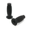 Black Barrel Style Hand Grips fits 7/8" 22mm Motorbike Motorcycle