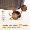 Hulsin Carry on Luggage with Spinner Wheels, 22x14x9 Airline Approved
