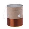Xuniu 25.5mm 8 Ohm Core Round Brass Wire Woofer Voice