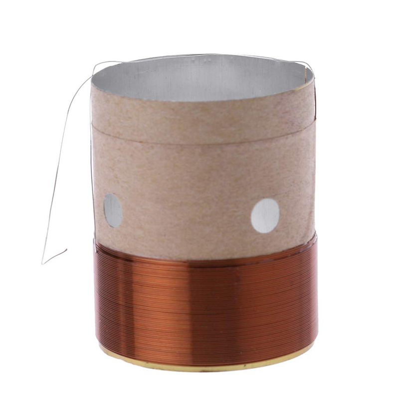 Xuniu 25.5mm 8 Ohm Core Round Brass Wire Woofer Voice