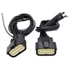 FZJDSD 2 Headlight Connector Pigtail Compatible with Jeep Grand Cherokee