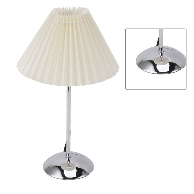 LED Table Lamp Metal Nightstand Bedside Lamp 3 Color with