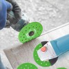 Lothee 5 Pcs Rock Slab Grinding Disc, 4 Inch Glass