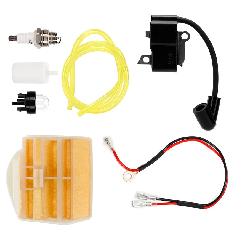 Gardening Chainsaw Ignition Coil Air Filter Kit Replacement Fit for