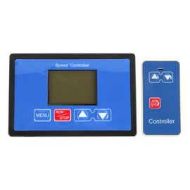 Laroal Speed Controller 12V 24V 36V 48V DC Motor Wireless Remote Control Speed Controller with Timing Cycle DC 6.5-55V 30A in Lawnmowers Blowers Etc.