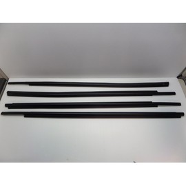 Toyota Tundra Crewmax 2007-2019 4pc Exterior Weatherstrip Belt Molding Set Genuine OE OEM