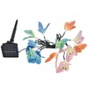 Solar Light String 12 LED IP44 Waterproof Colorful Butterflies Lamp