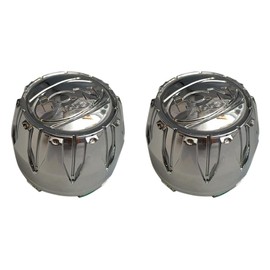 MORTA 2PCS Wheel Center Cap Hub Cap, Chrome for Ion Alloy Wheel Rim, C101712 C202203CB7 C10141 C614101, MORTAasd23