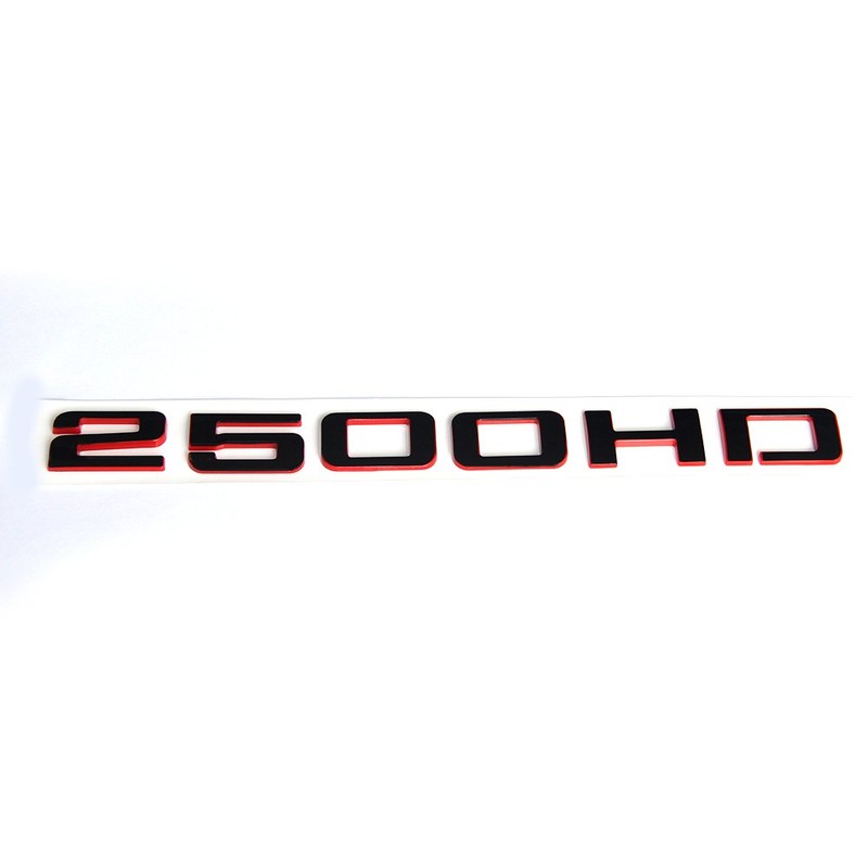 2pack OEM 2500HD Letter Nameplate Emblems 2500 HD Badge Replacement