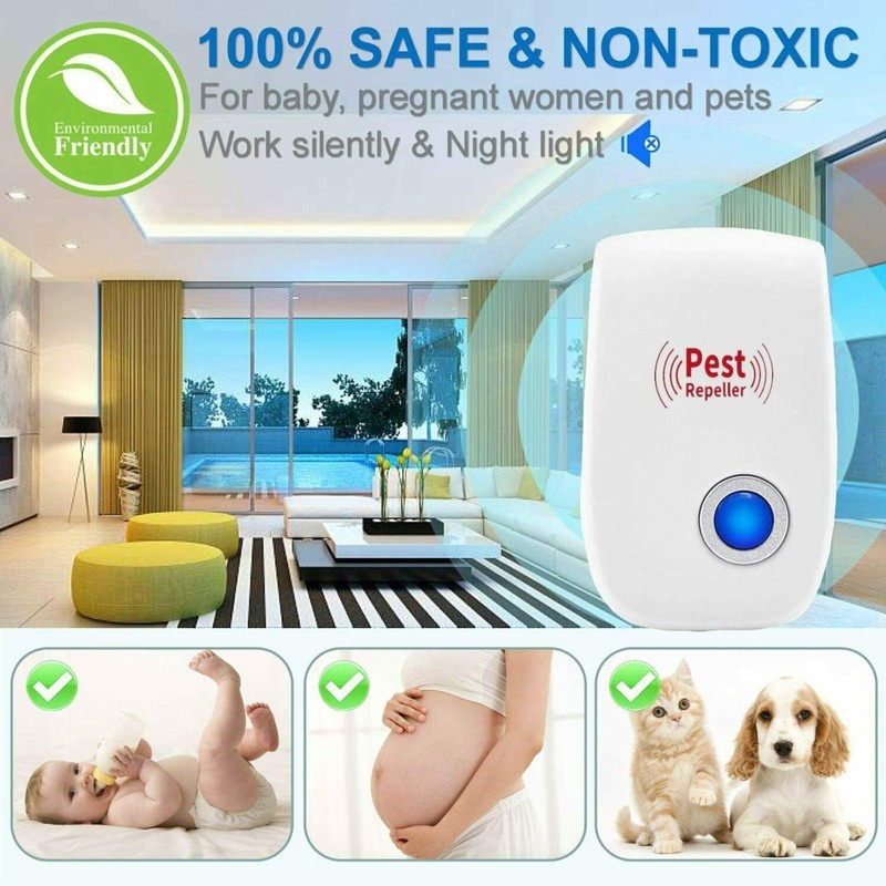 Pest Reject Electronic Pest Reject Control Ultrasonic Repeller Home Bug