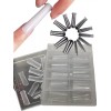 KLZ Tips Molde Dual System Coffin Curva C Xxl Polygel