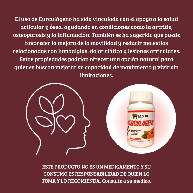 Curculageno Teo Nature Artritis Osteoporosis Lumbalgias Sabor