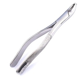 OdontoMed2011® NEW GERMAN GRADE STAINLESS DENTAL TOOTH EXTRACTING FORCEPS #150XAS WITH SERRATED JAWS ODM