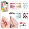 MayQueen 120 PCS 5 Pack Children Acrylic Press On Pre-Glued