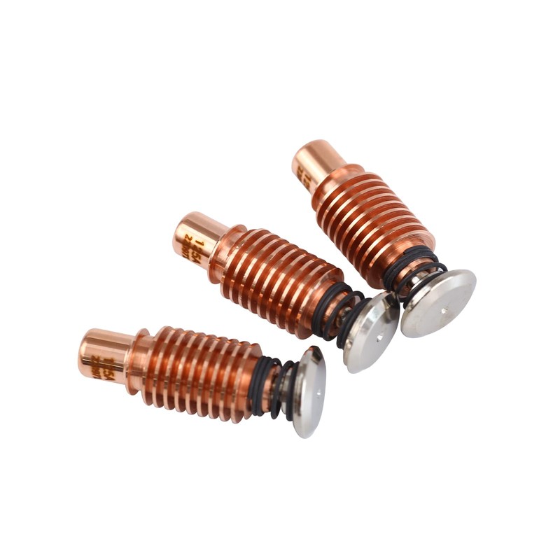 CZlewan 10Pcs 220971 Electrodes &10Pcs 220975 125A Nozzle Tips Compatible