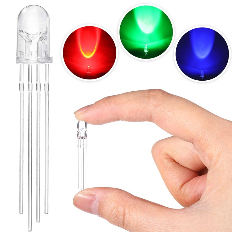 EBOOT 100 Pcs Clear LED Light Emitting Diodes Bulb LED