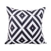 CUIGU Modern Minimalist Striped Plush Pillow Case Geometric Pattern Cushion