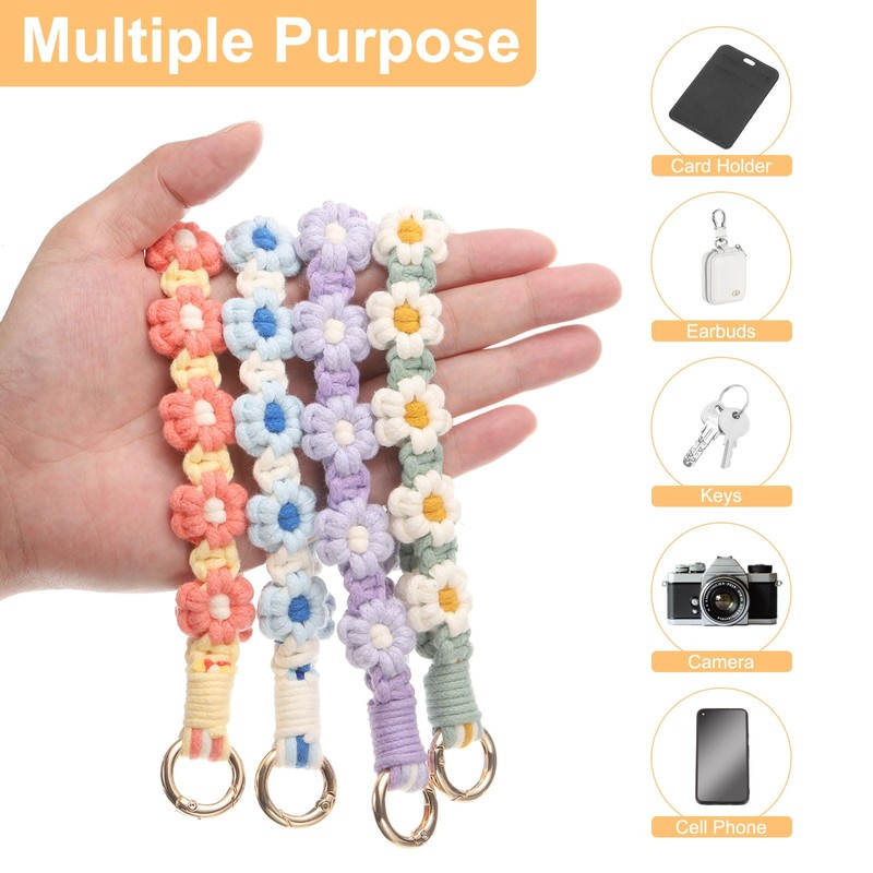 sourcing map 2 Pcs Phone Wrist Strap, Cell Phone Lanyard