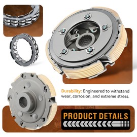 Wet Clutch Centrifugal Carrier & One Way Bearing w/Gasket For Yamaha Grizzly 600 YFM600FW 1998-2001 5GT-16620-00-00 4SH-16664-00-00