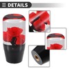 Motoforti Universal Rose Flower Car Gear Shift Knob, Manual Automatic
