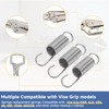 SRIAOO（10-Pack) For 4052ZR Locking C-Clamp Spring Replacement Compatible with Vise