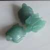 2'' Hand Carved Gemstone Crystal sea Turtle Figurine Animal Carving