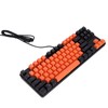 Mechanical Keyboard Blue Switch TwoTone Keycap Sweat Proof Portable 87