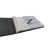 7 Ring Business Check Binder, Durable 3 On A Page,
