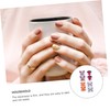 WOONEKY 400pcs Manicure Tools Kit Nail Art Stickers Nail Form