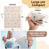 Vegan Leather Portable Changing Pad - Waterproof Compact Baby Changing