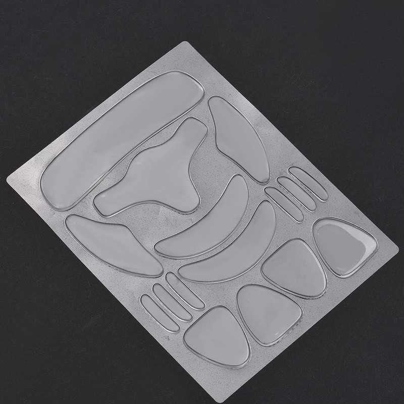 16 PIEZAS Parches de silicona reutilizables para arrugas faciales para