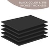AUEAR, 5 Pack 5x7 Black Foam Boards, Foam Core Poster