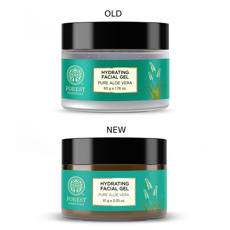 Forest Essentials Light Hydrating Facial Gel - Pure Aloe Vera