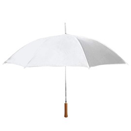 Barton Outdoor Wedding Umbrella Large 60"| Strong Metal Shaft and Ribs Lightweight | Manual Open Wind Resistant with Wood Color Resin Handle - Perfect for 2 People