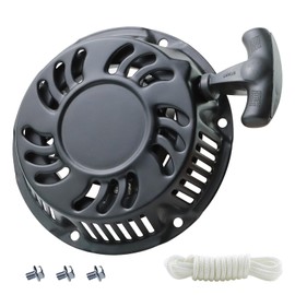 KIKITE 212cc Pull Start Compatible with Predator 212 Pull Start Assembly Harbor Freight 196cc 212cc 6.5hp 7hp 7.5hp Recoil Starter for Engine Performance Parts Water Pump Generator