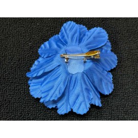 Unbranded 6 Pcs Women Flower Clip 5" Brooches Pin Hair Clip Thin Hair Artificial Alligator